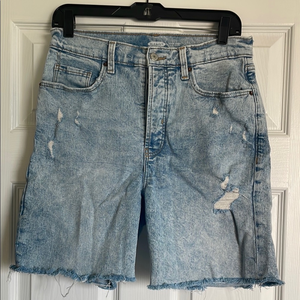 Women’s Old Navy Denim Sky High Short-Extra High Rise